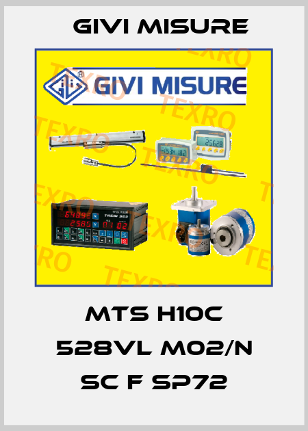 MTS H10C 528VL M02/N SC F SP72 Givi Misure