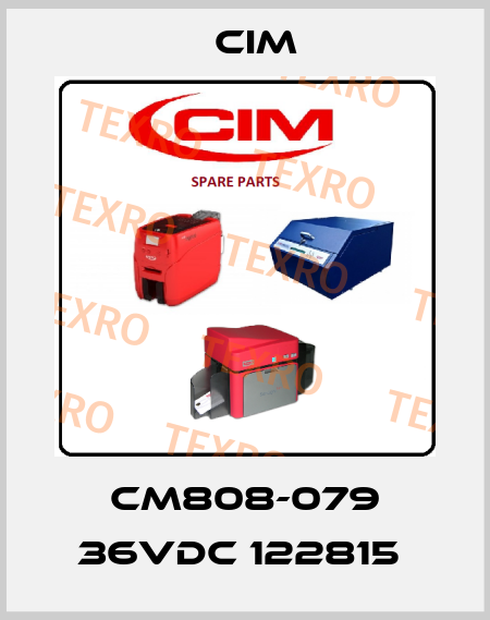 CM808-079 36VDC 122815  Cim