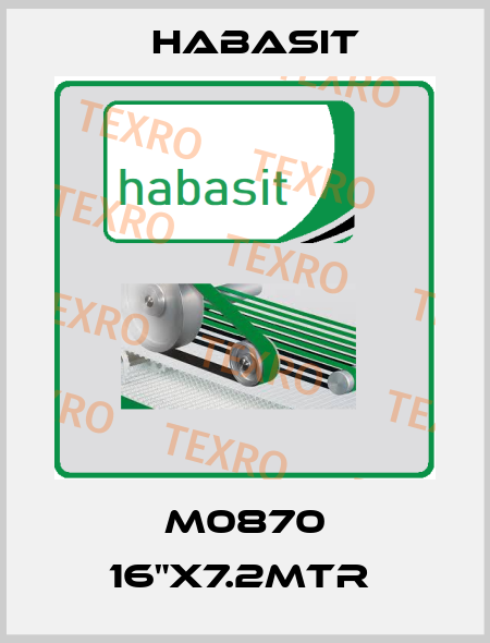 M0870 16"X7.2MTR  Habasit