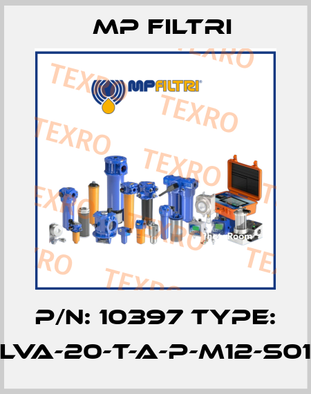 P/N: 10397 Type: LVA-20-T-A-P-M12-S01 MP Filtri