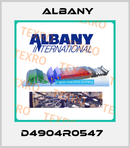 D4904R0547   Albany