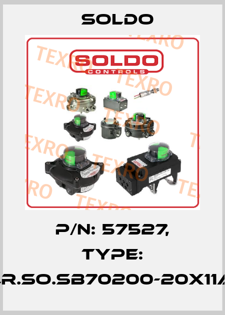 P/N: 57527, Type: ELR.SO.SB70200-20X11A2 Soldo