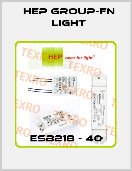 ESB218 - 40 Hep group-FN LIGHT