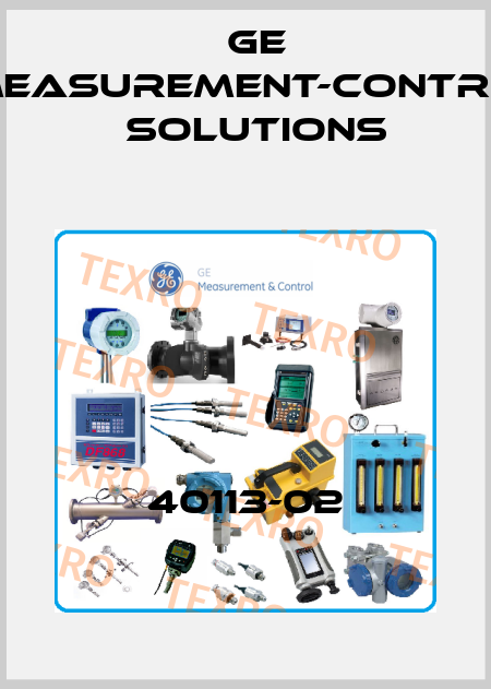 40113-02 GE Measurement-Control Solutions