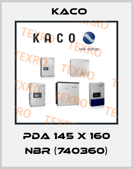 PDA 145 x 160 NBR (740360) Kaco