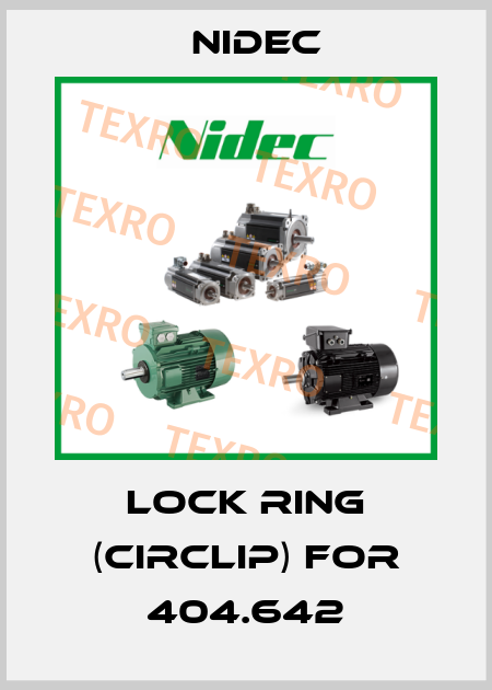 lock ring (circlip) for 404.642 Nidec