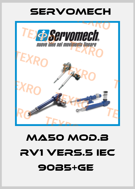 MA50 MOD.B RV1 VERS.5 IEC 90B5+GE  Servomech