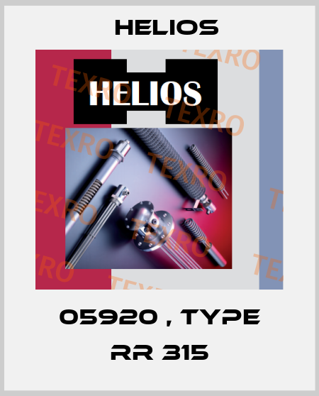 05920 , type RR 315 Helios