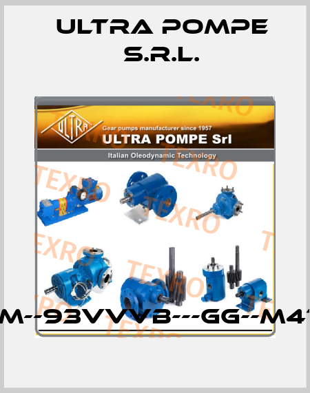 PGLM--93VVVB---GG--M4112M Ultra Pompe S.r.l.