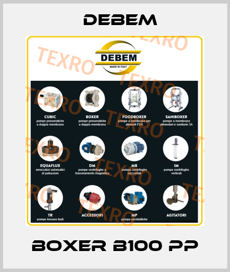 Boxer B100 PP Debem