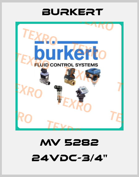 MV 5282 24VDC-3/4" Burkert