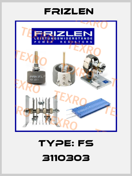 Type: FS 3110303 Frizlen
