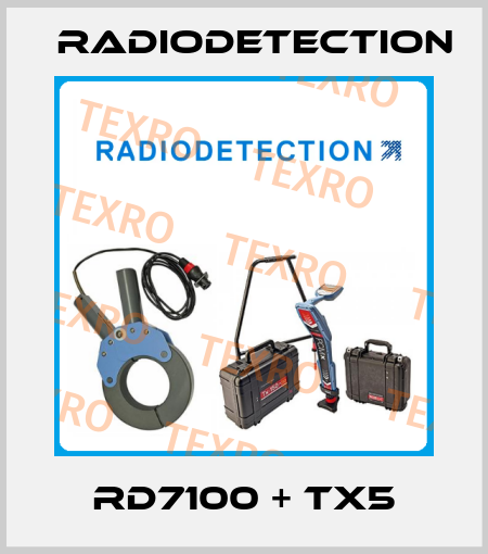 RD7100 + Tx5 Radiodetection