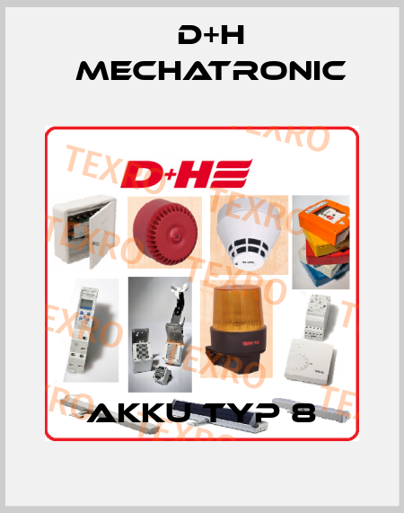 Akku Typ 8 D+H Mechatronic