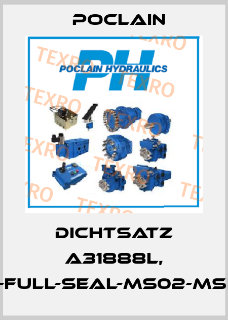 Dichtsatz A31888L, KITSAV-FULL-SEAL-MS02-MSE02-6V Poclain