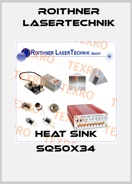 Heat Sink SQ50x34 Roithner LaserTechnik