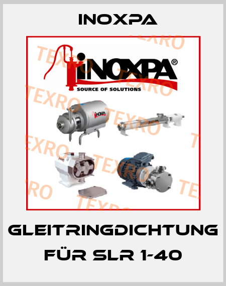 Gleitringdichtung für SLR 1-40 Inoxpa