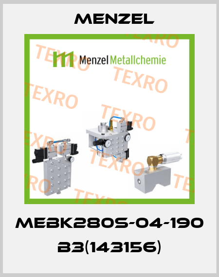 MEBK280S-04-190 B3(143156) Menzel