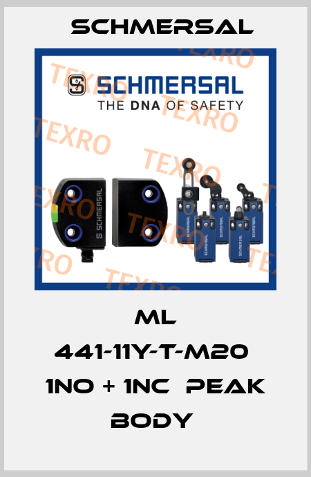 ML 441-11Y-T-M20  1NO + 1NC  PEAK BODY  Schmersal
