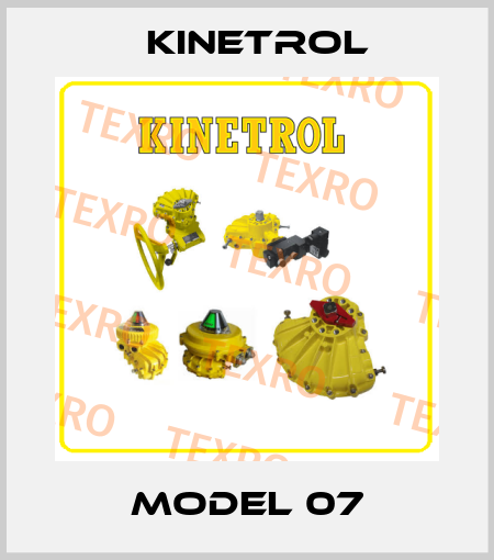 Model 07 Kinetrol