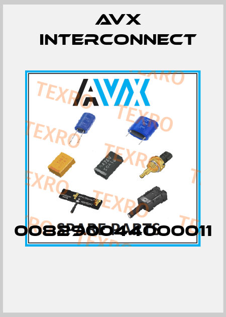 008290044000011  AVX INTERCONNECT