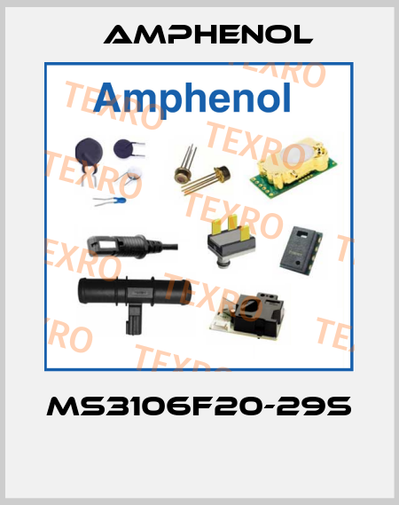 MS3106F20-29S  Amphenol