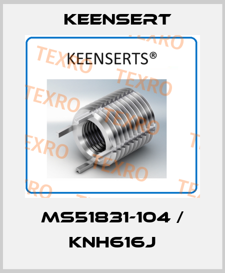 MS51831-104 / KNH616J Keensert