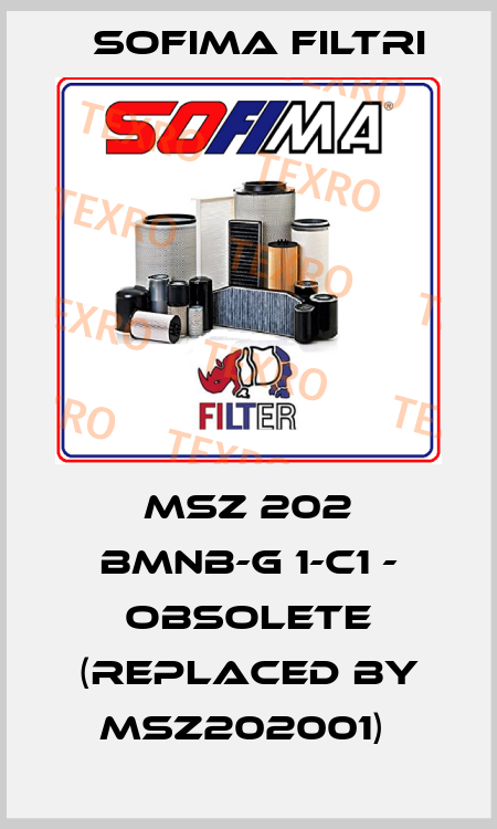 MSZ 202 BMNB-G 1-C1 - OBSOLETE (REPLACED BY MSZ202001)  Sofima Filtri