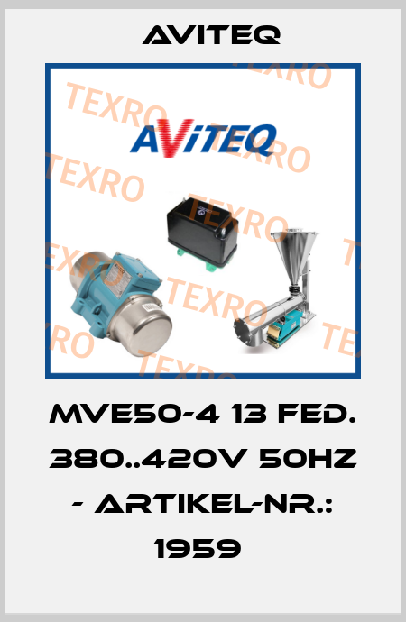 MVE50-4 13 FED. 380..420V 50HZ - Artikel-Nr.: 1959  Aviteq