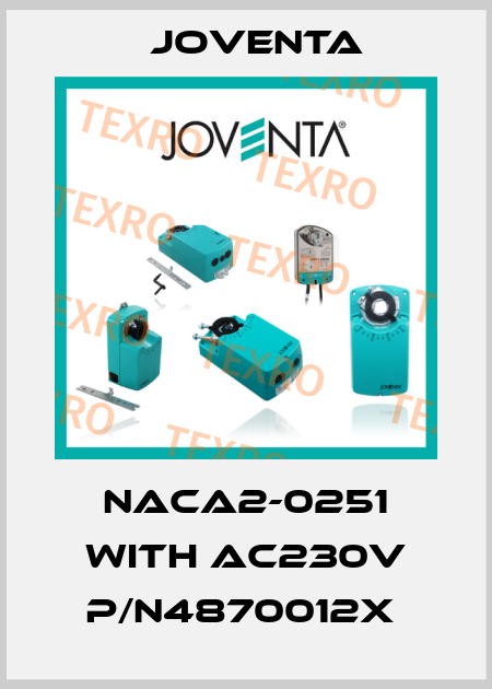 NACA2-0251 with AC230V P/N4870012X  Joventa