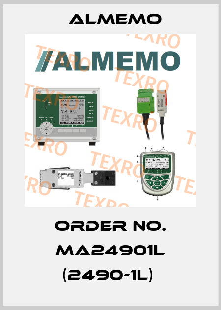 Order No. MA24901L (2490-1L)  ALMEMO