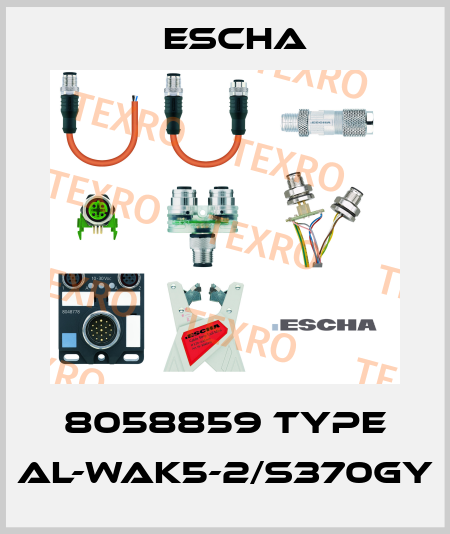 8058859 Type AL-WAK5-2/S370GY Escha