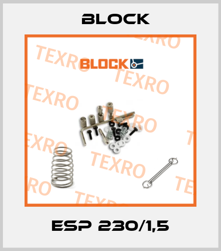 ESP 230/1,5 Block