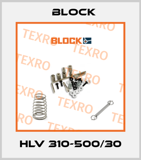 HLV 310-500/30 Block