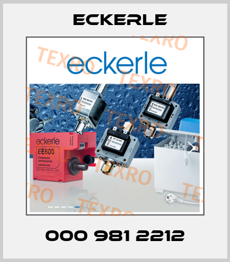 000 981 2212 Eckerle