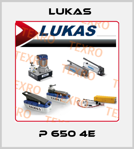 P 650 4E Lukas