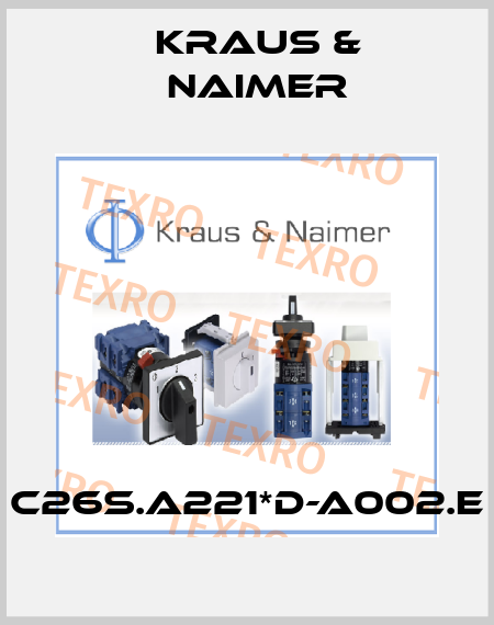 C26S.A221*D-A002.E Kraus & Naimer
