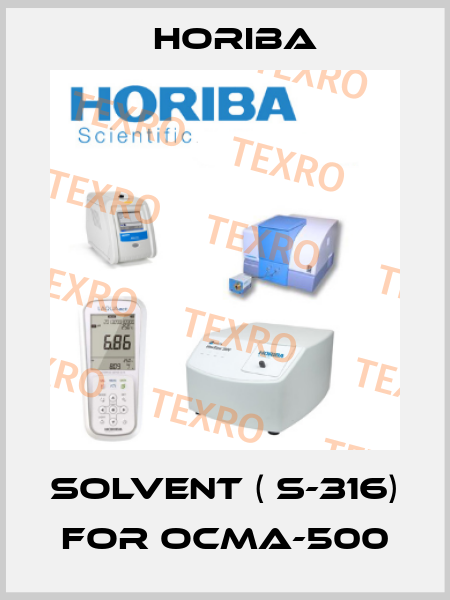 Solvent ( S-316) for ocma-500 Horiba