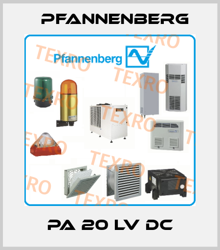 PA 20 LV DC Pfannenberg