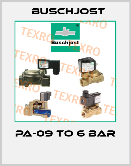 PA-09 TO 6 BAR  Buschjost