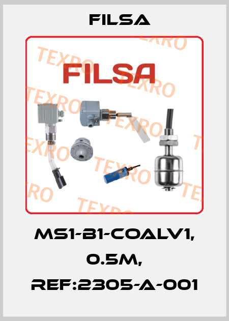 MS1-B1-COALV1, 0.5m, ref:2305-A-001 Filsa