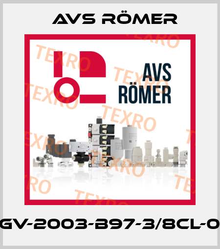 EGV-2003-B97-3/8CL-00 Avs Römer