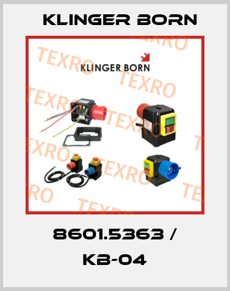 8601.5363 / KB-04 Klinger Born