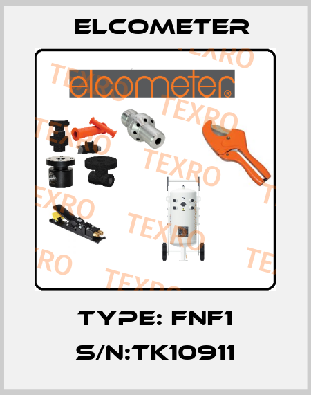 Type: FNF1 S/N:TK10911 Elcometer