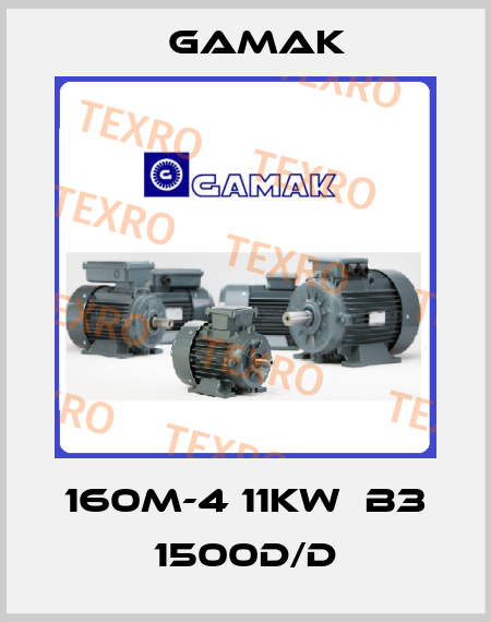 160M-4 11KW  B3 1500D/D Gamak