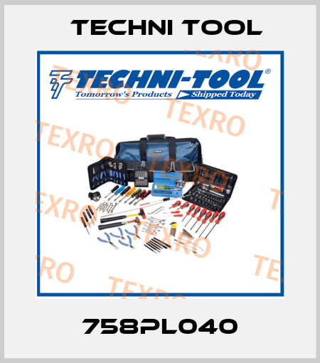 758PL040 Techni Tool