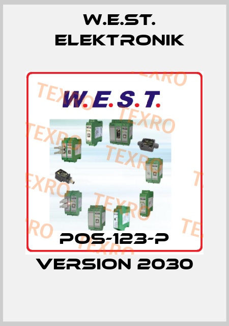 POS-123-P Version 2030 W.E.ST. Elektronik