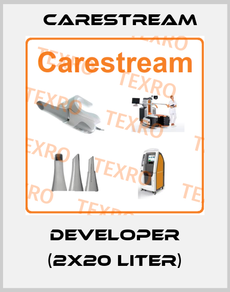 Developer (2x20 liter) Carestream