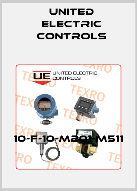 10-F-10-M201-M511 United Electric Controls