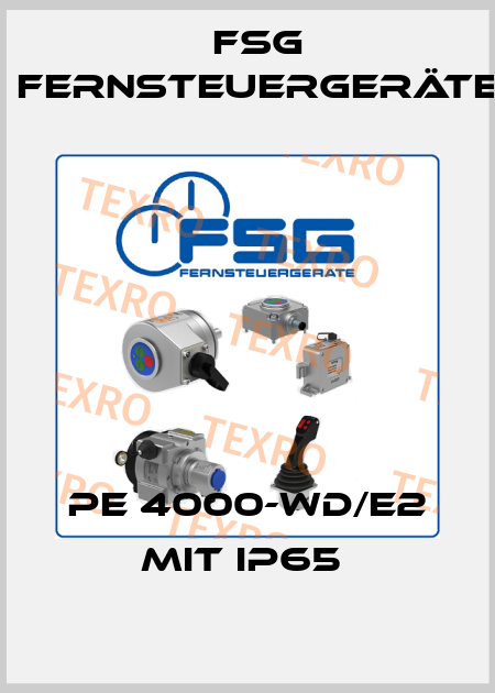 PE 4000-WD/E2 MIT IP65  FSG Fernsteuergeräte